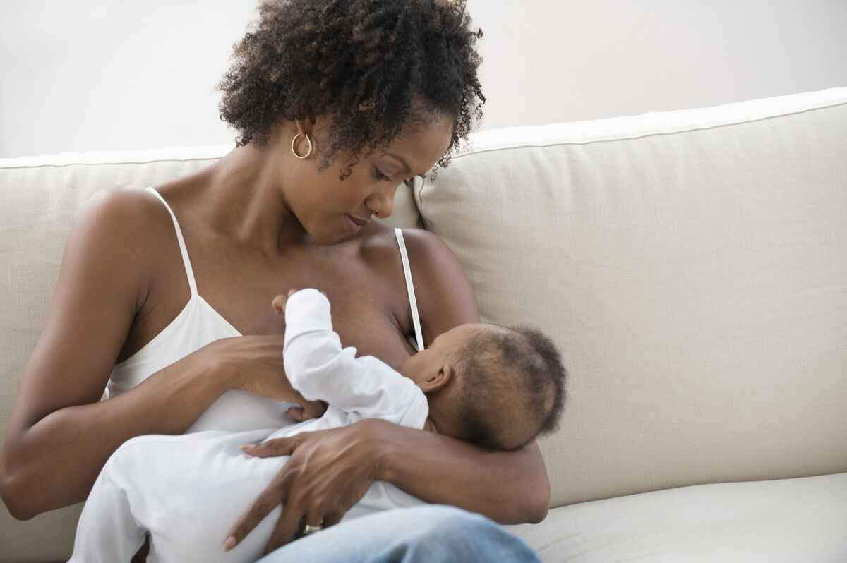 Breastfeeding mom